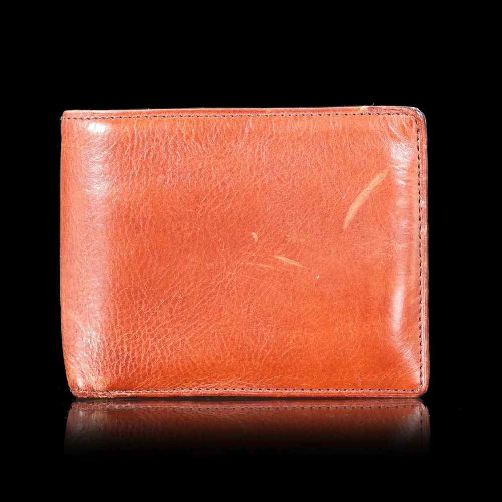 Cocomeister Bifold Wallet Mens Brown Leather Classic Patina Luxury Japan Luxury
